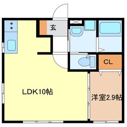 NOBLE Ⅰの物件間取画像